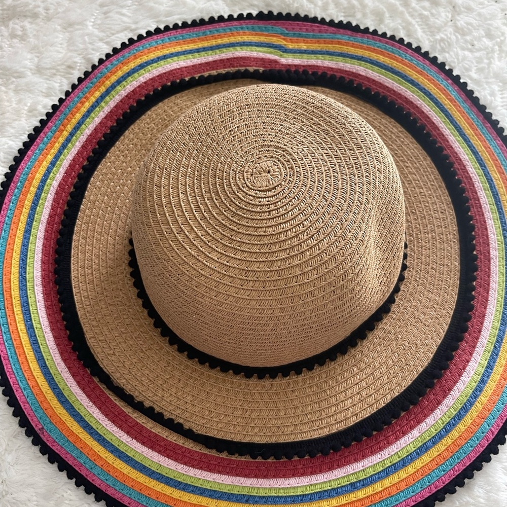 Betsy Johnson Multi Fun Colored Hat - image 2